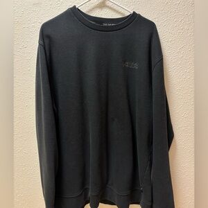 Vans Black Crew Sweatshirt with 'Off The Wall' Trim